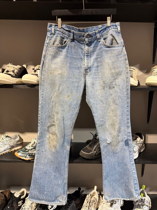Vintage Levi Orange Tab Bootcut Jeans Light Wash - Vintage