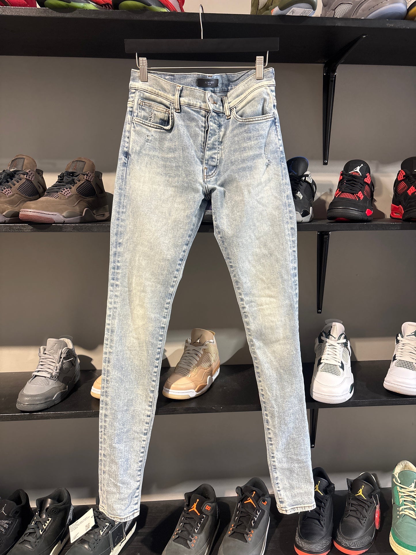 Amiri light washed jeans