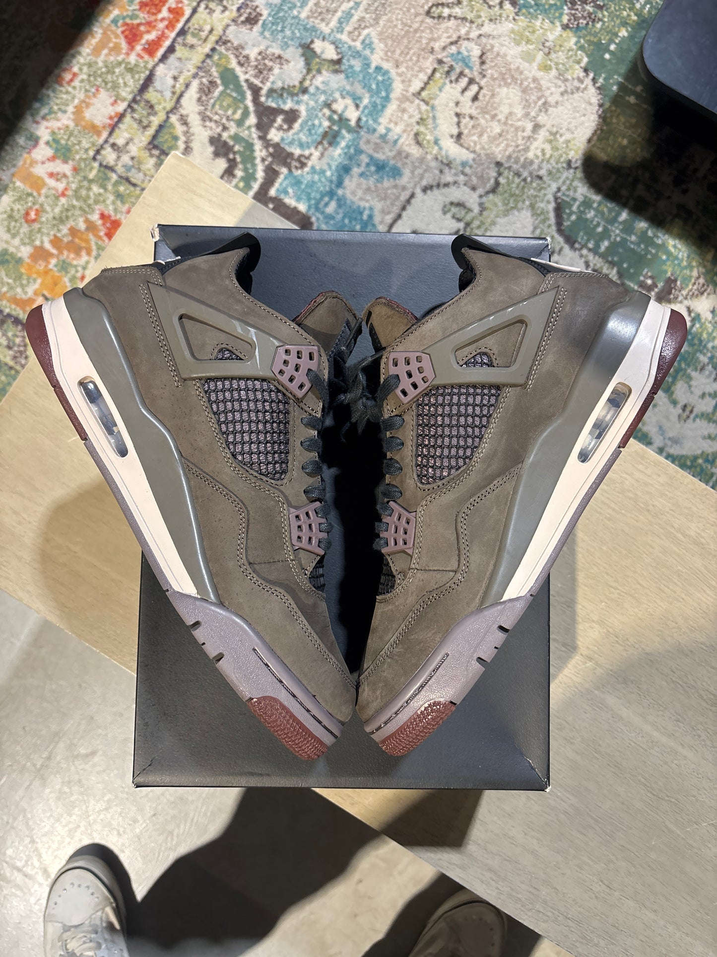 Jordan 4 A Ma Mocha Used Sz 9.5