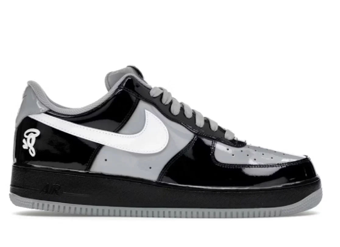 Nike Air Force 1 Low Syna Central Cee Black White Smoke Grey