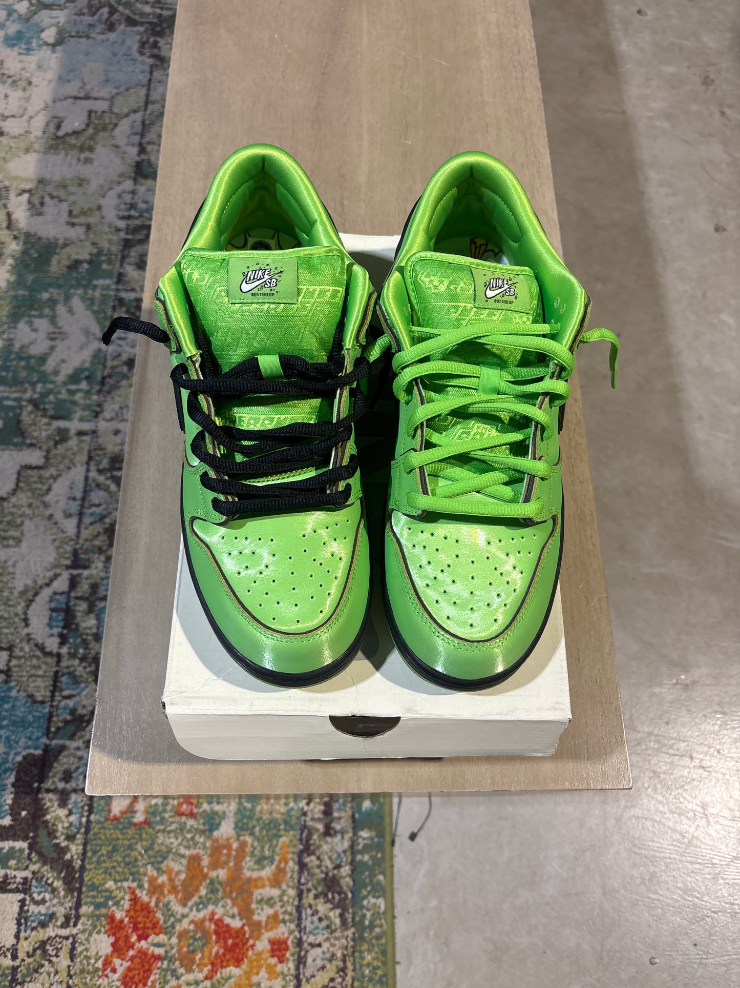 Nike Sb PowerPuff Buttercup Used Sz 11.5