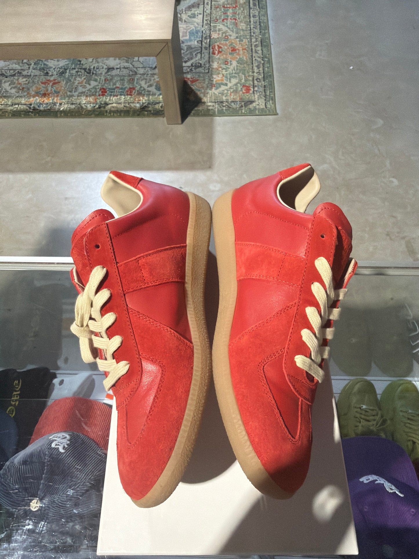 Margeila Gat Red/Gum Used Sz 10