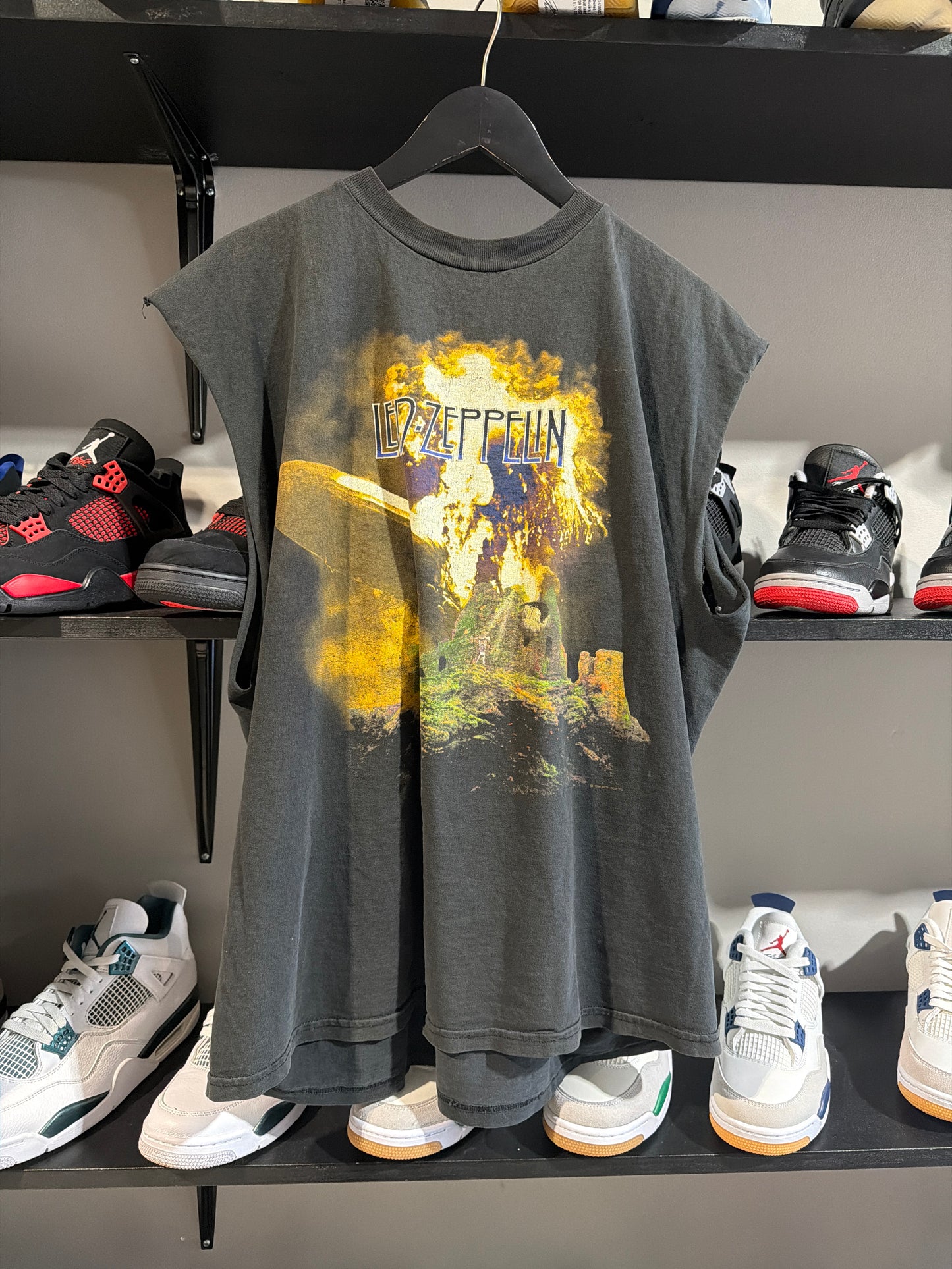 Vintage Led Zeppelin Cut Off Explosion Tee