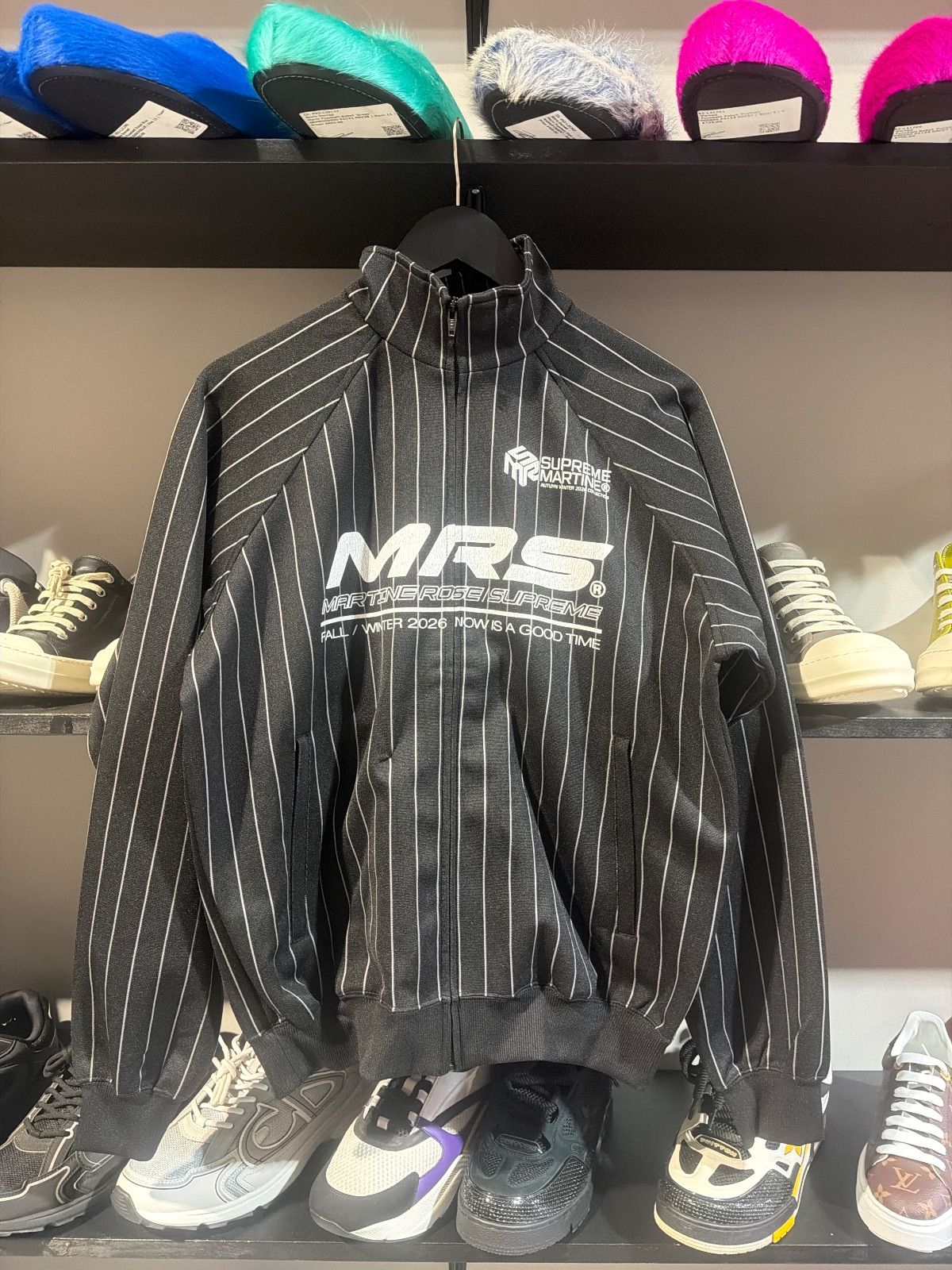 Supreme Martine Rose Track Jacket Black