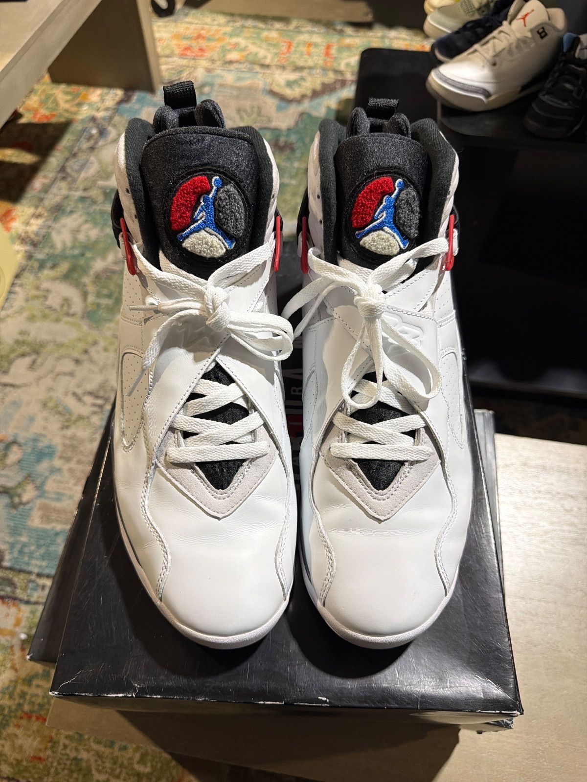 Jordan 8 Retro White True Red (2025) - Pre-Owned