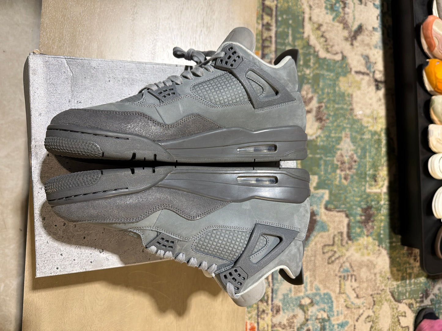 JORDAN 4 SE WET CEMENT USED SZ 13