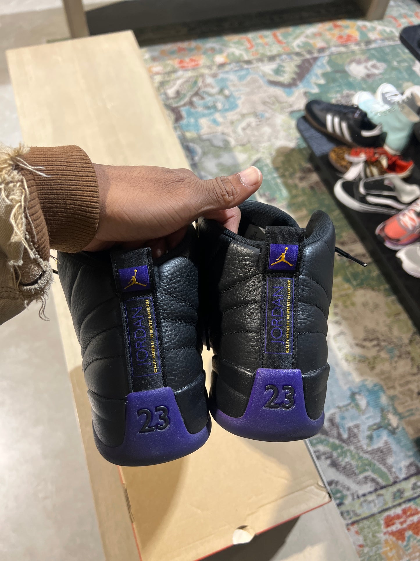 Jordan 12 Field Purple Used Sz 11