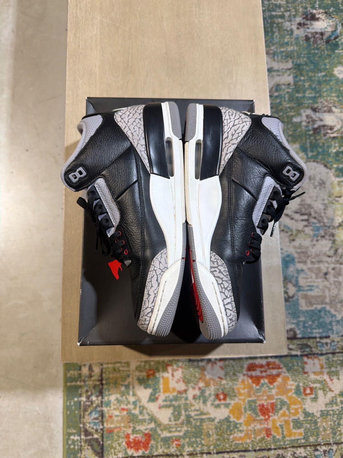Jordan 3 Retro OG Black Cement (2024) - Pre-Owned