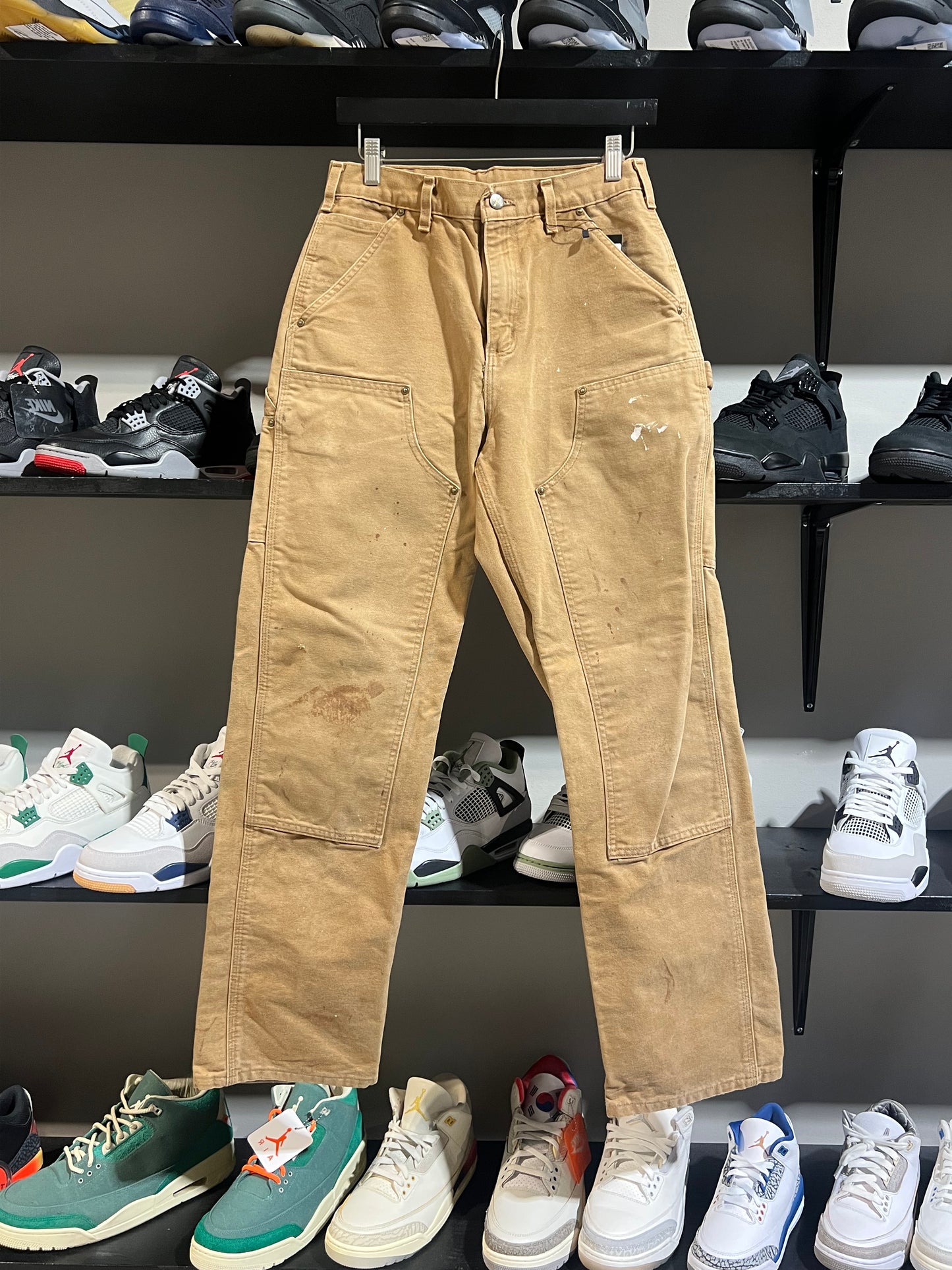 Vintage Carhartt Double Knee Khaki Pants