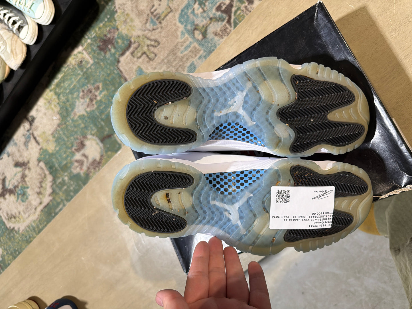 Legend Blue 11 2024 used sz 12