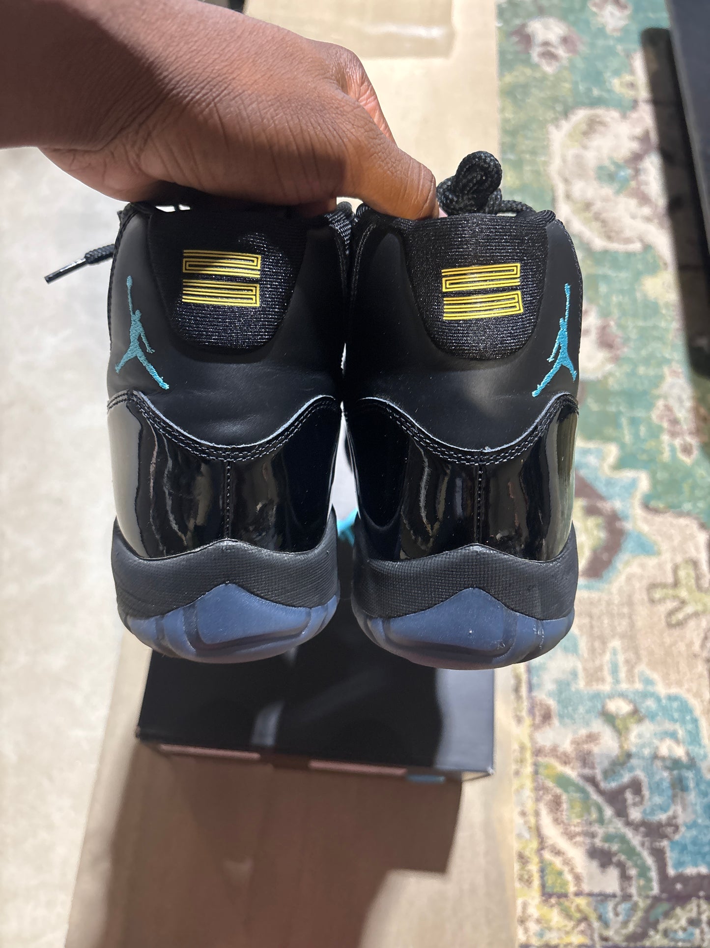 Jordan 11Gamma Used Sz 12 (3)