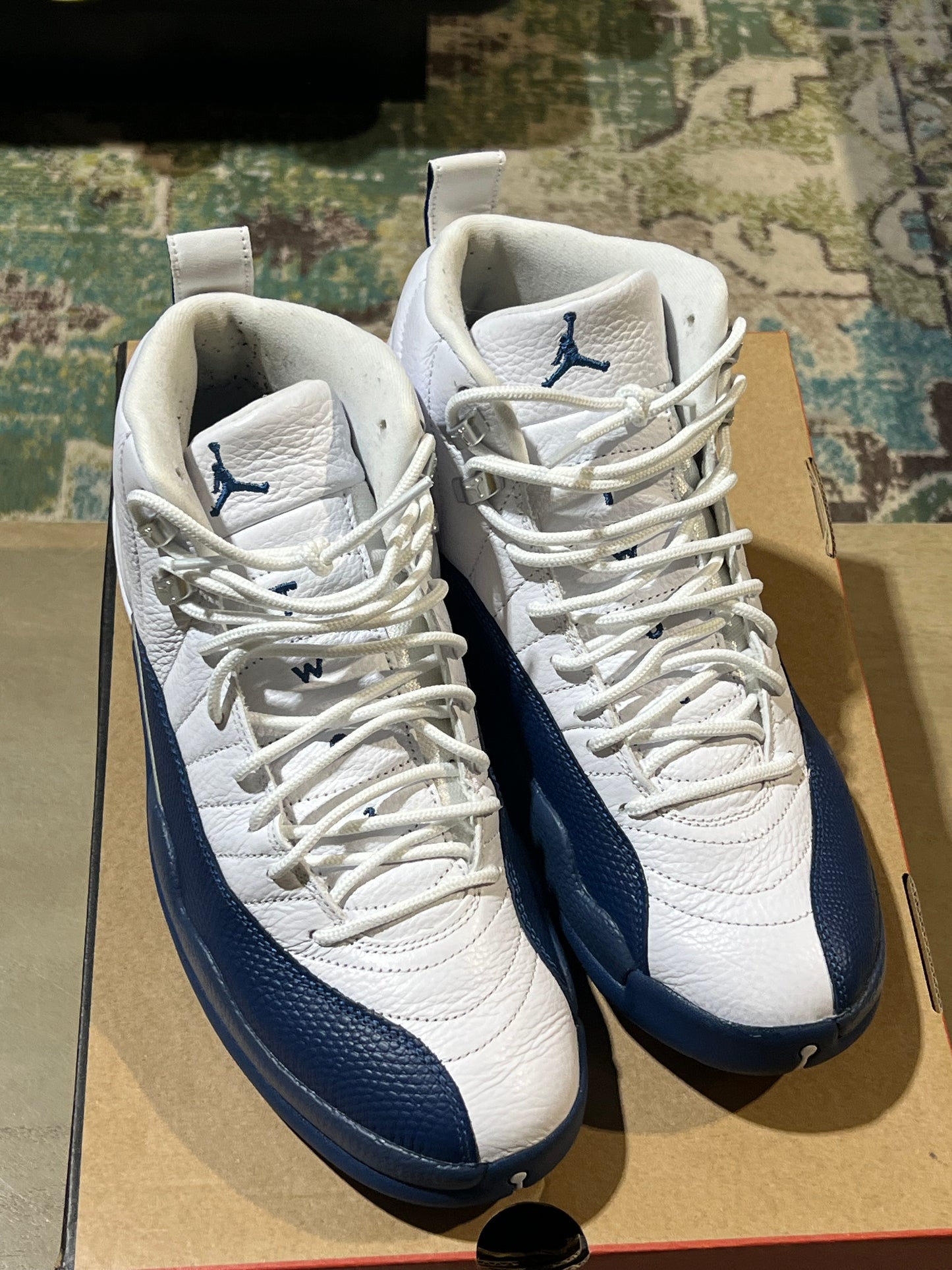 Jordan 12 French Blue Used Sz 9.5