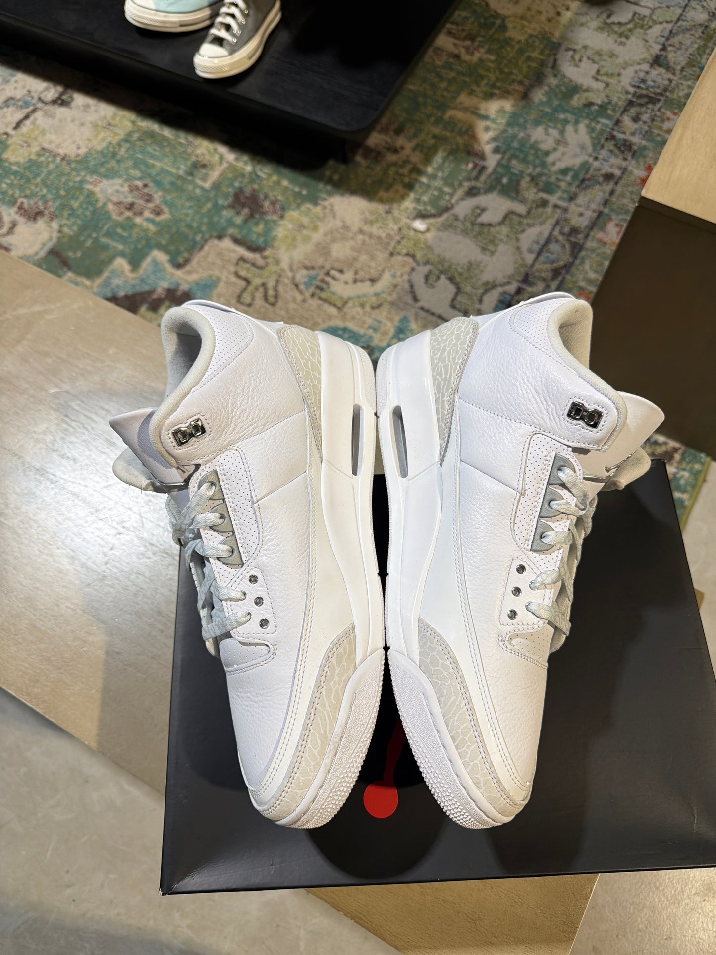 Jordan 3 Pure Money Used Sz 13