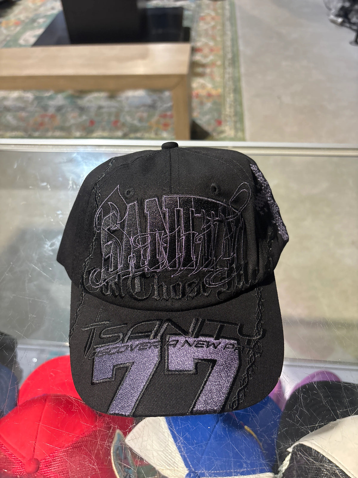 Sanity 4 Eva Chosen One Hat Black
