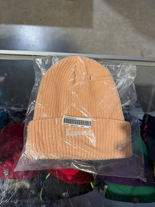 Supreme Loose Gauge Beanie Beige