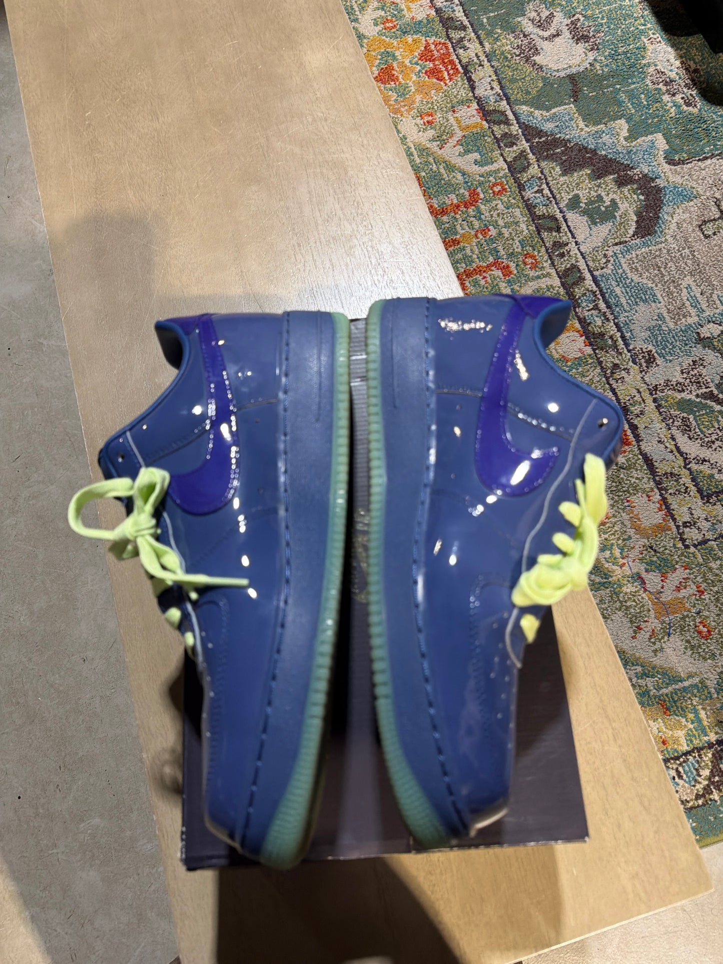 Air Force 1 Low Patent Grape Ice Used Sz 13