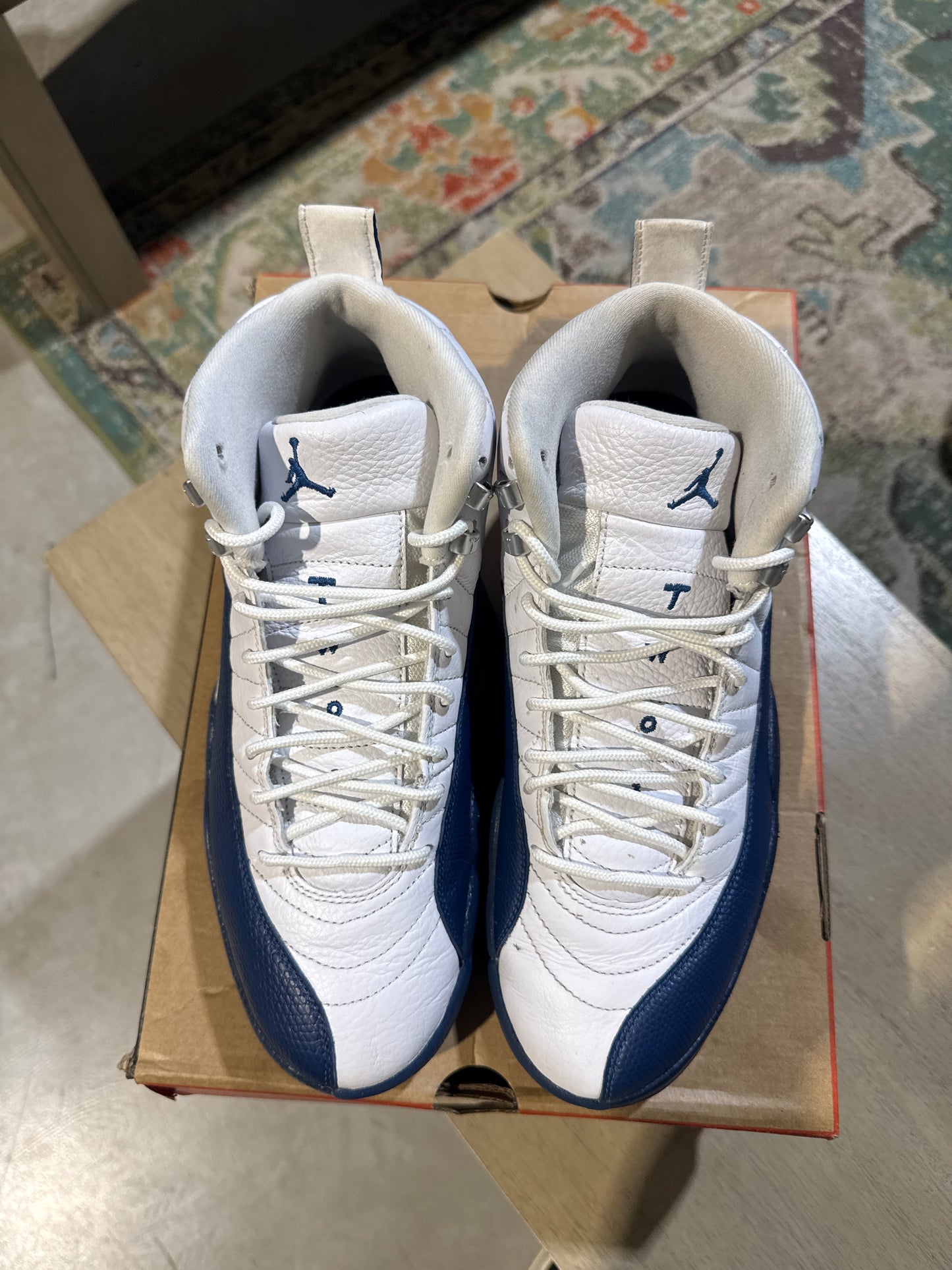 Jordan 12 French Blue Used Sz 9.5