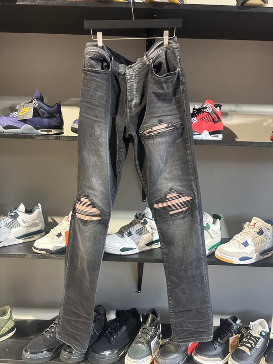 Amiri MX1 Black/Pink Jeans