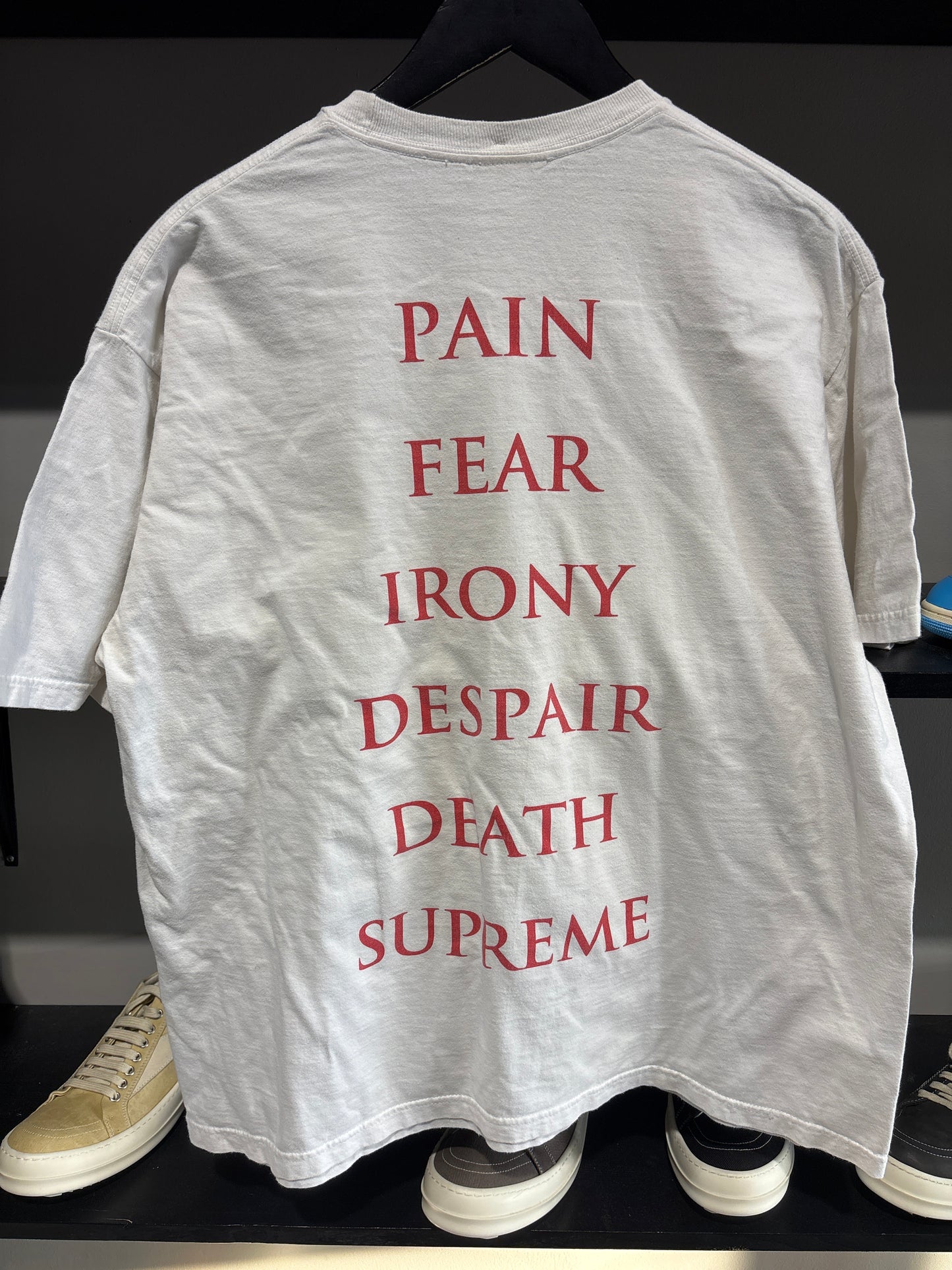 Supreme The Crow Tee White Sz XL