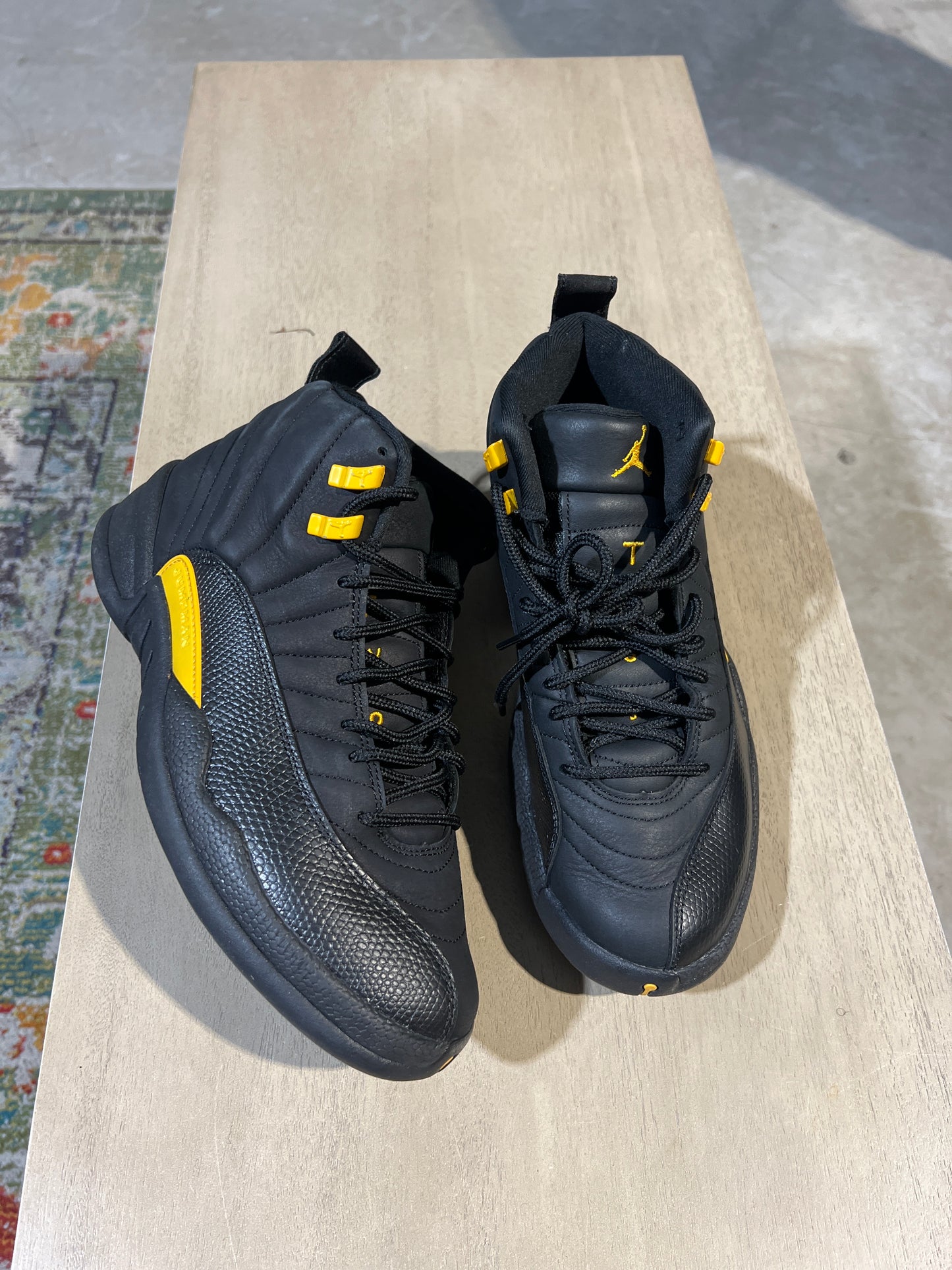 Jordan 12 Black Taxi Used Sz 9