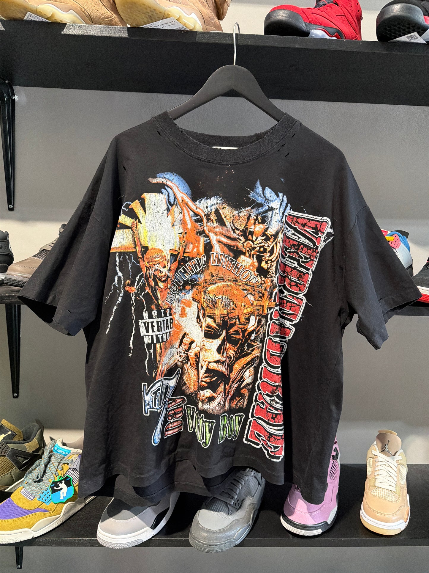Vertabrae Rap Tee Black Sz Xl