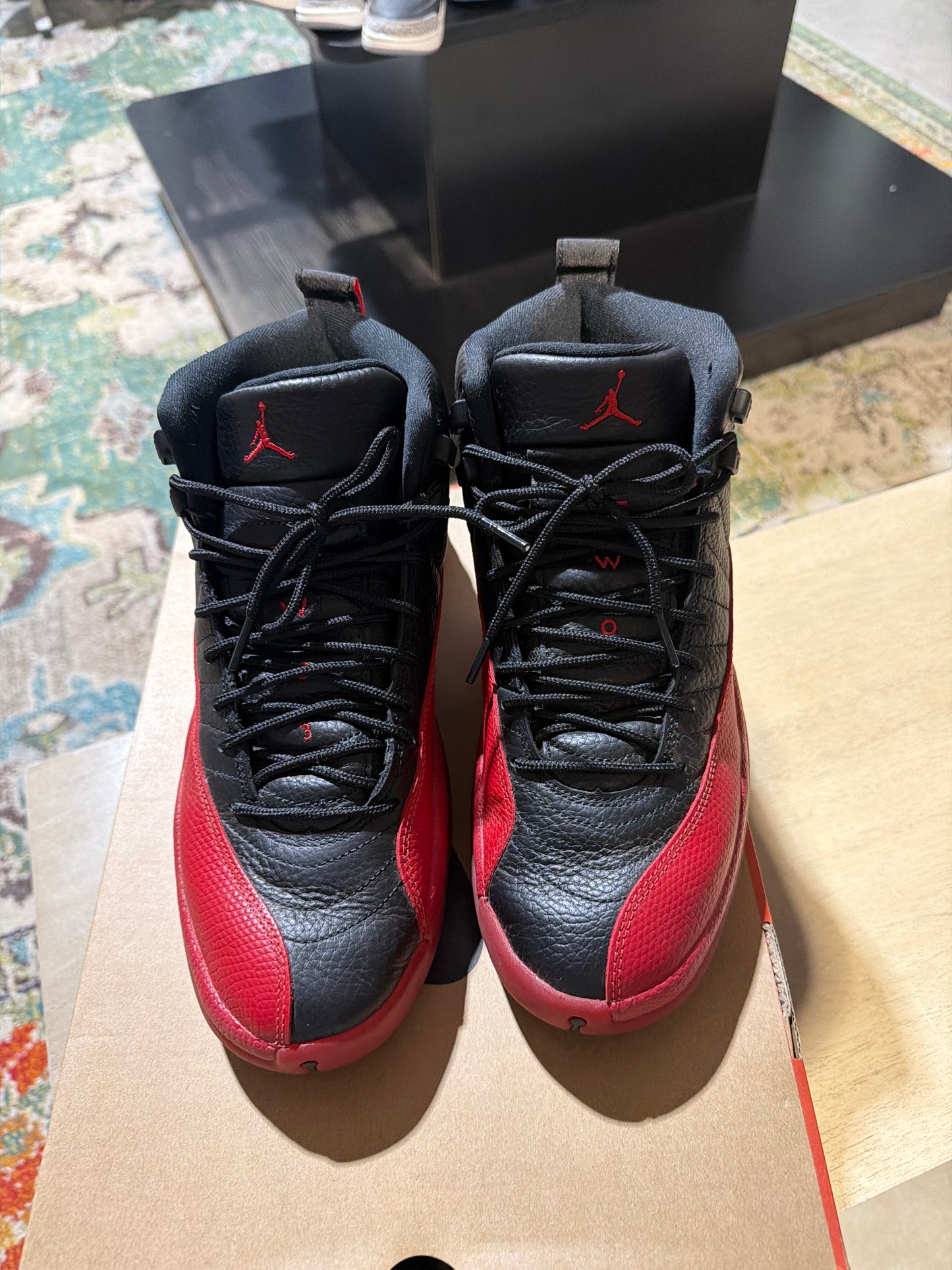 Jordan 12 Flu Game Used Sz 10.5