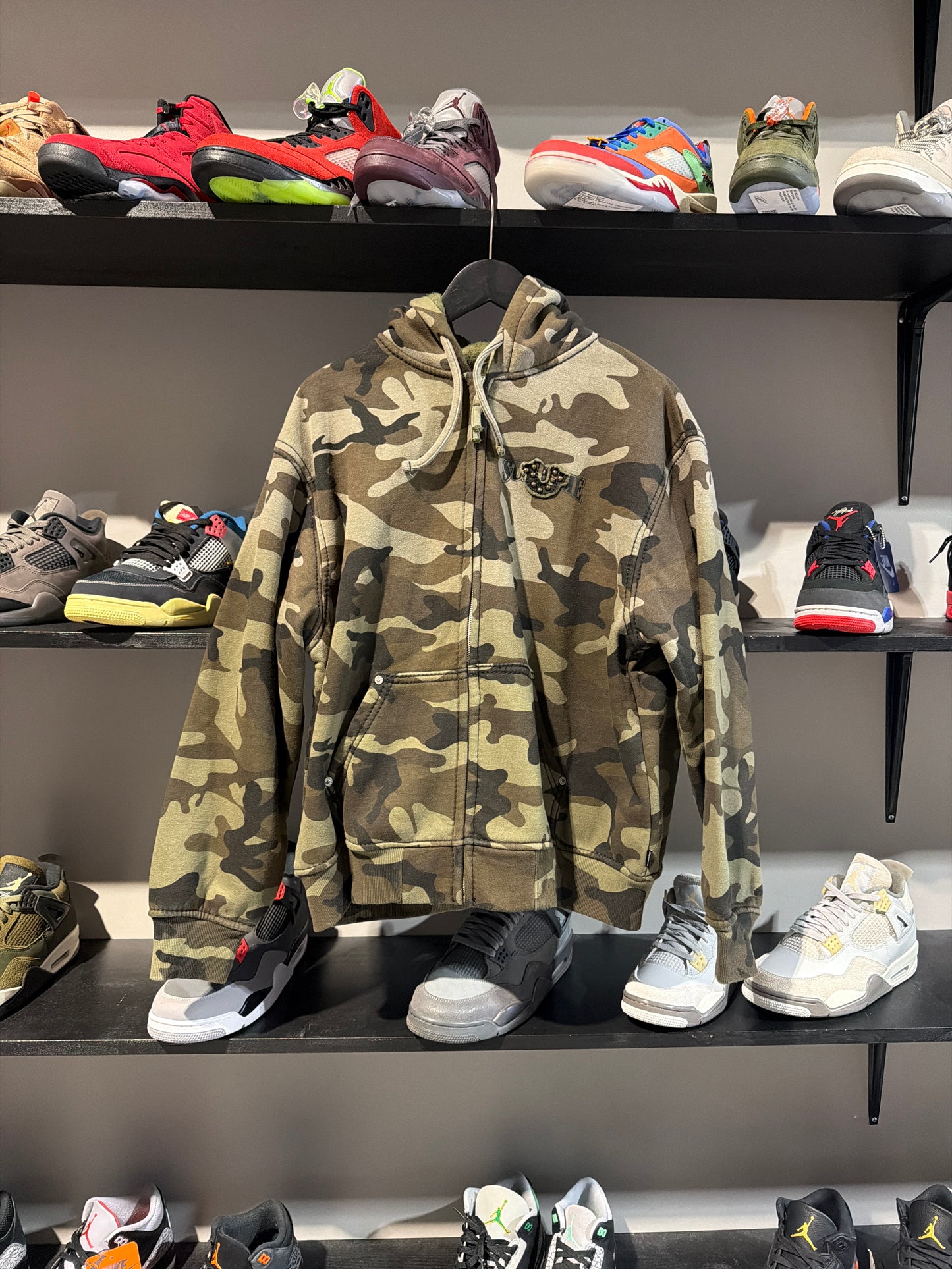 supreme x true religion camo zipup 2025