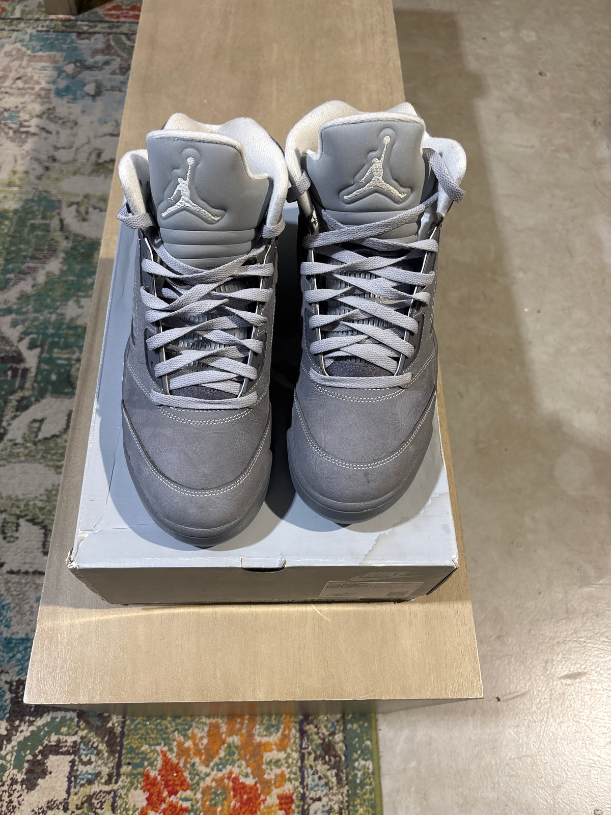 Jordan 5 Wolf Grey Used Sz 11.5