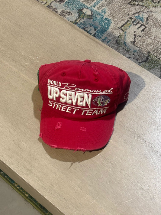 Up7 Skate Snapback Rosy Red