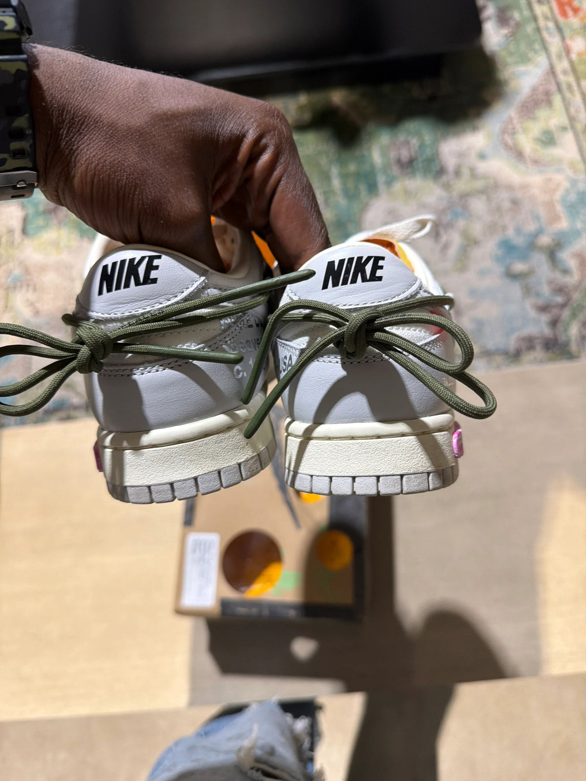 Nike Dunk Low Off-White Lot 22 - Pre-Owned