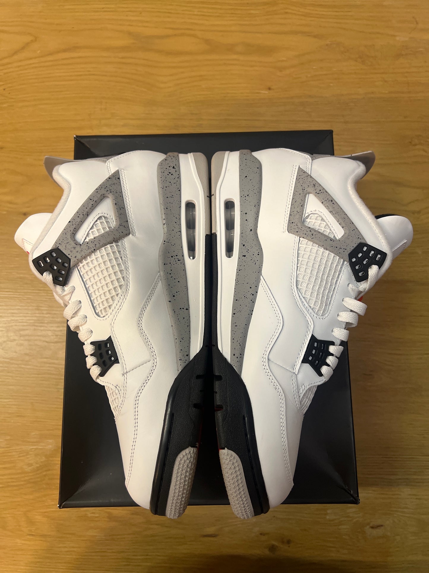 Jordan 4 retro white cement used sz 12 2025