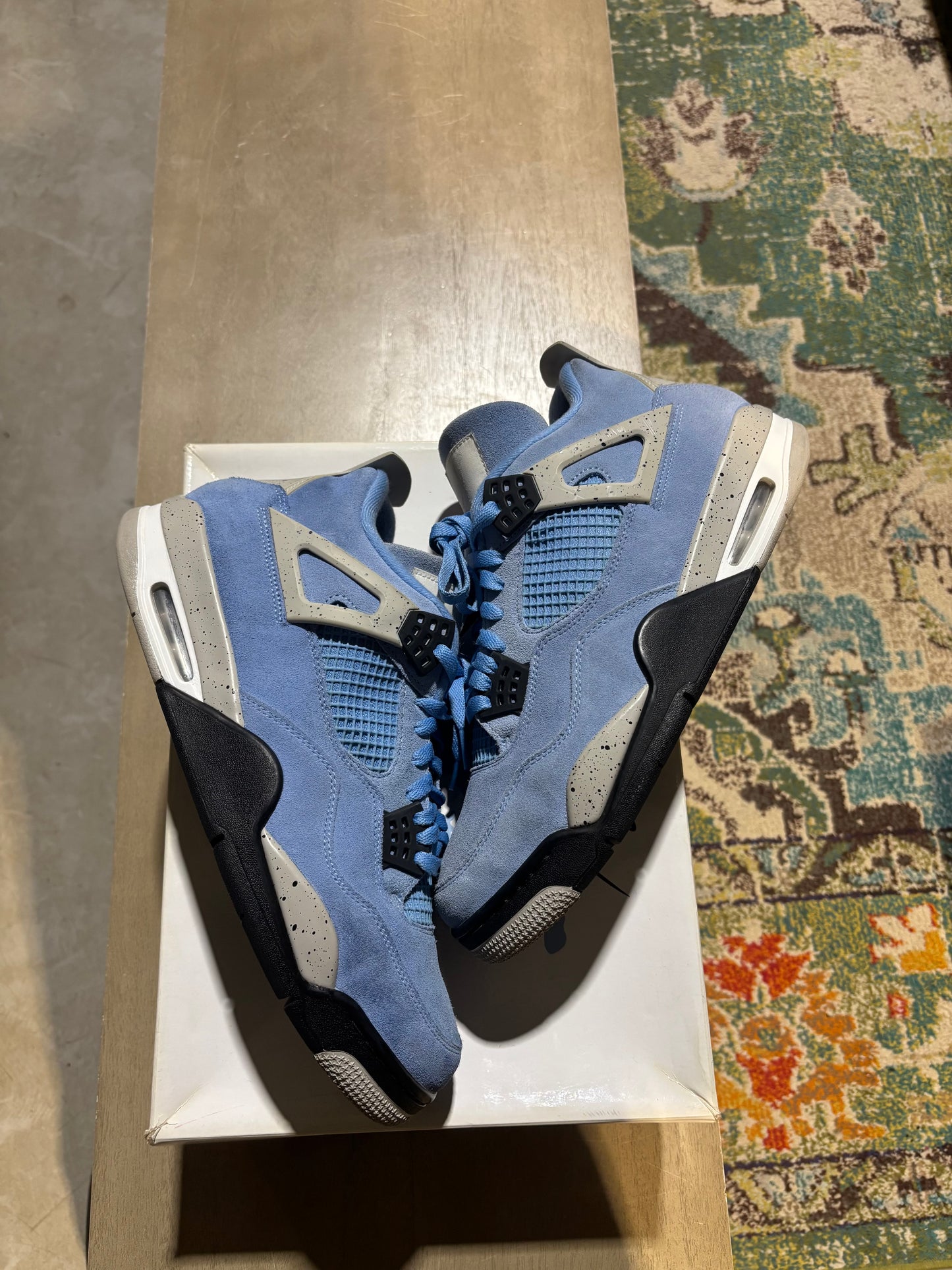 Jordan 4 University Blue Used Sz 13