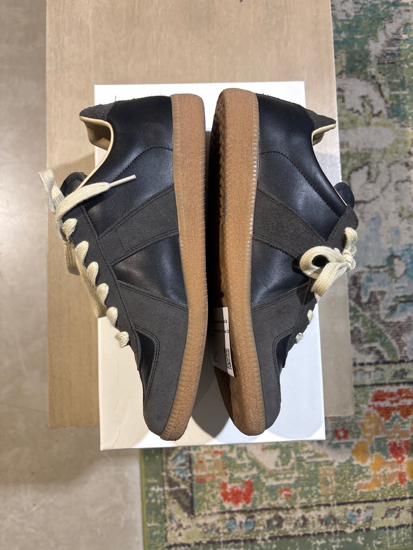 Margiela Gats Charcoal/Gum Used Sz 9