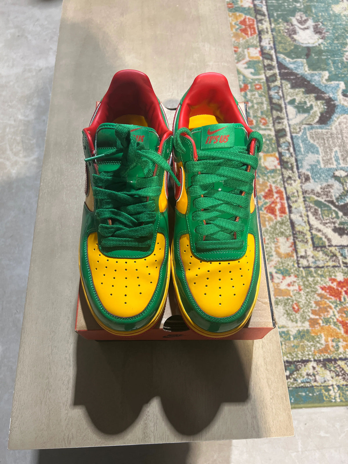Nike Air Force 1 Low Lil Yachty Concrete Boys Lucky Green - Pre-Owned