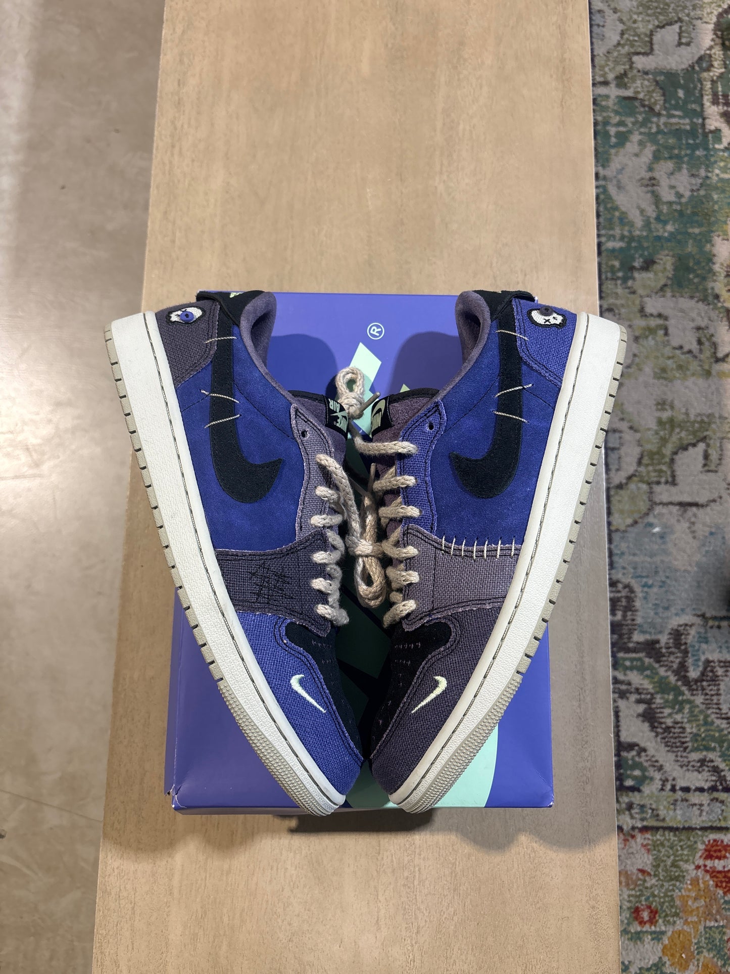 Jordan 1 Zion Purple Used Sz 10.5