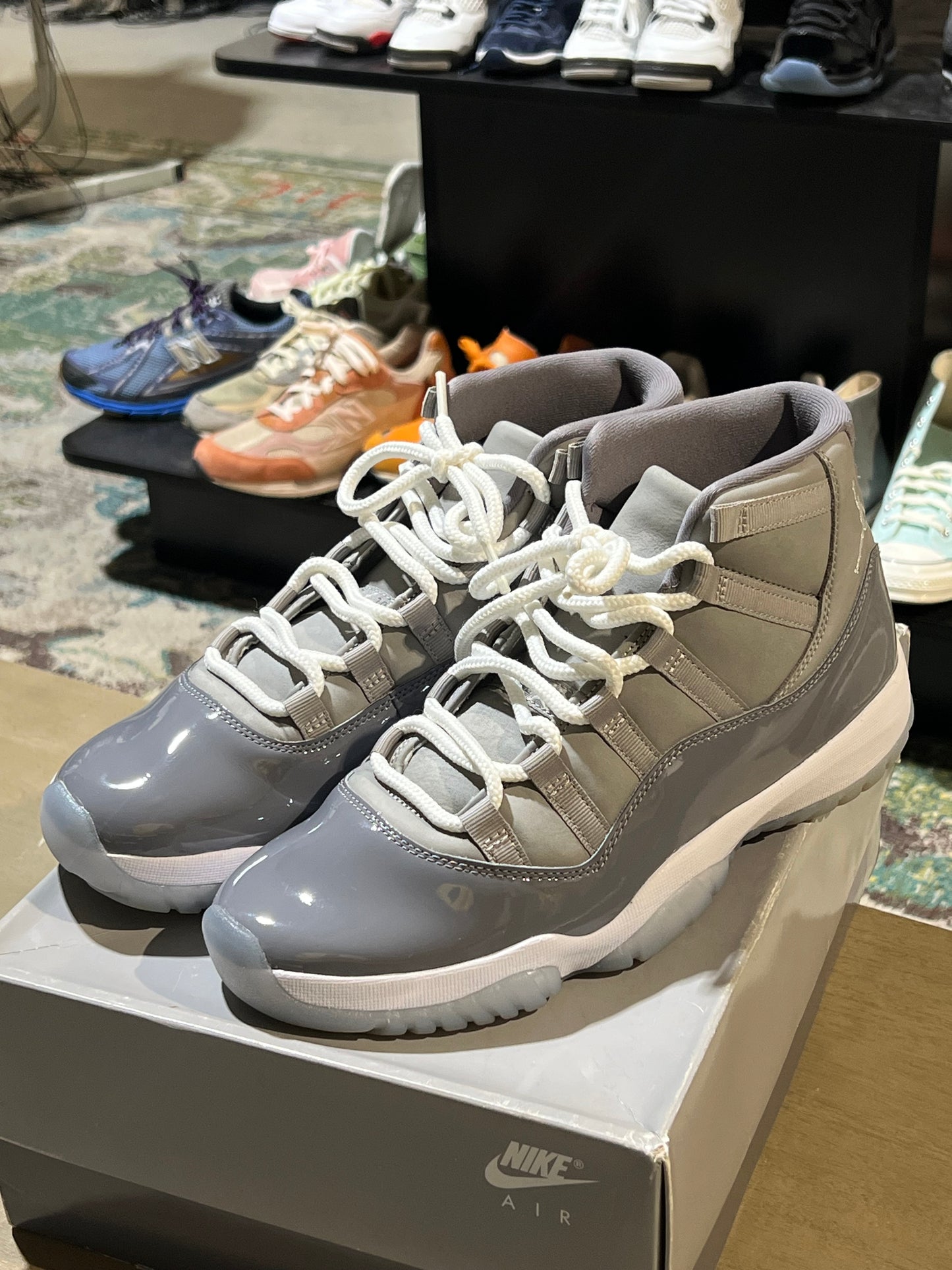 Jordan 11 Cool Grey Used Sz 10.5