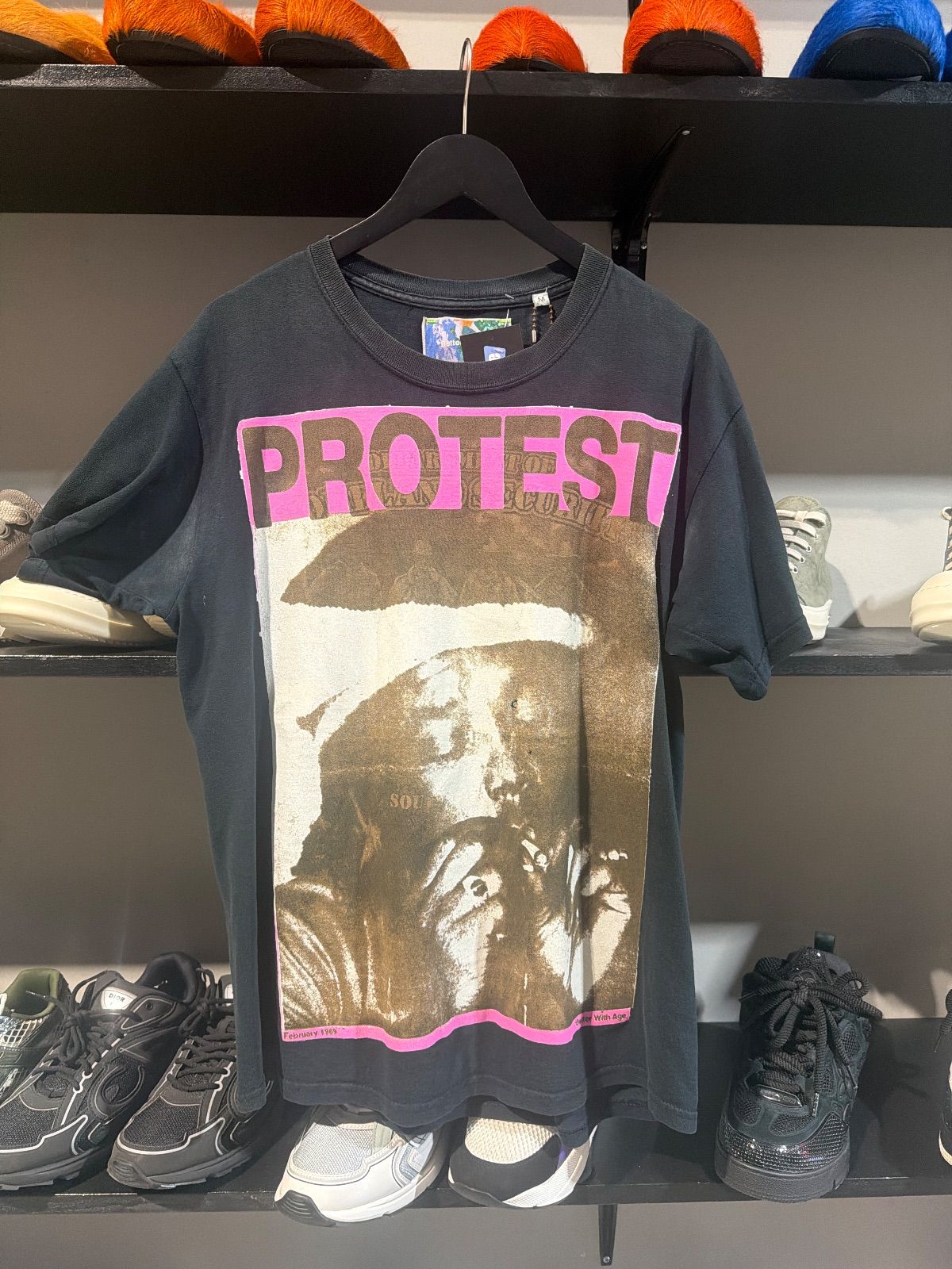 Better With Age Protest Tee Black