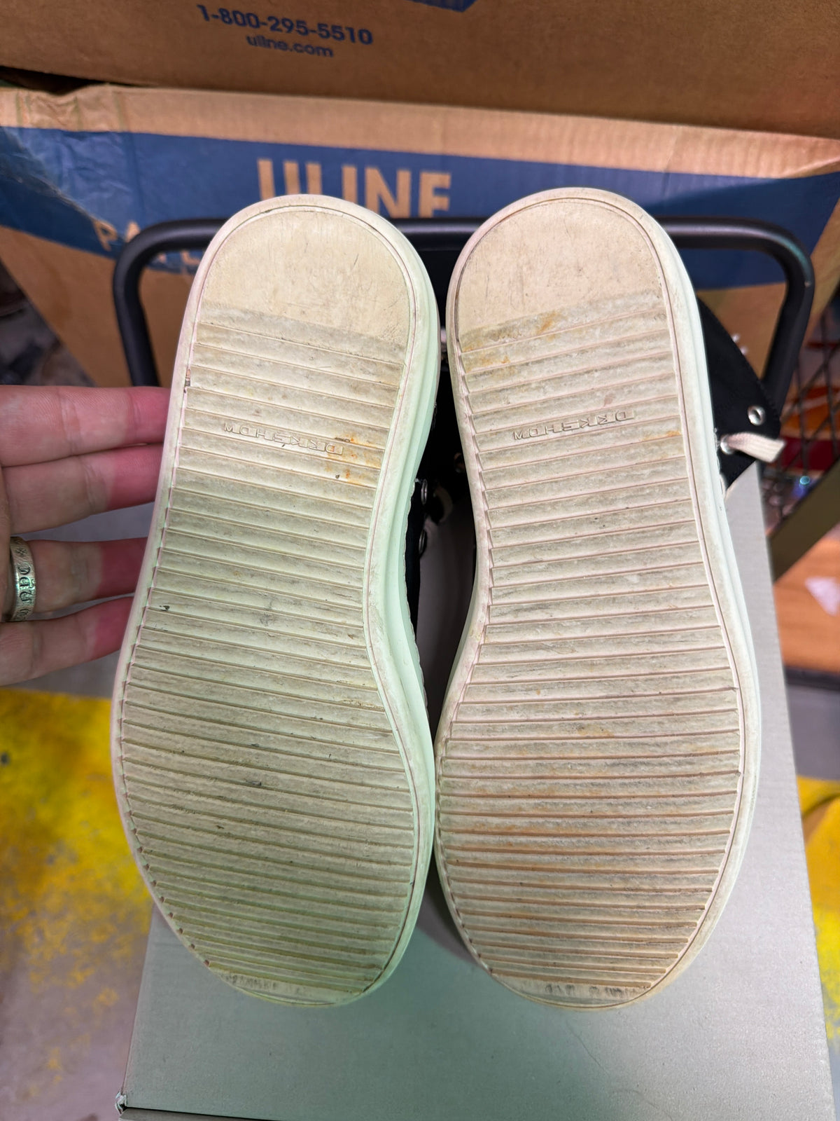 Rick Owen’s Ramone High Penta Used Sz 6
