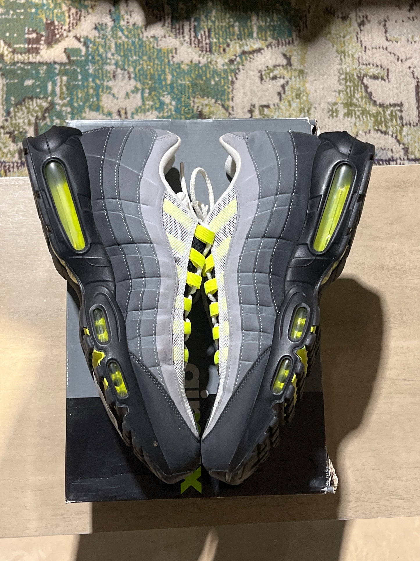 Nike Air Max 95 Neon Used Sz 13