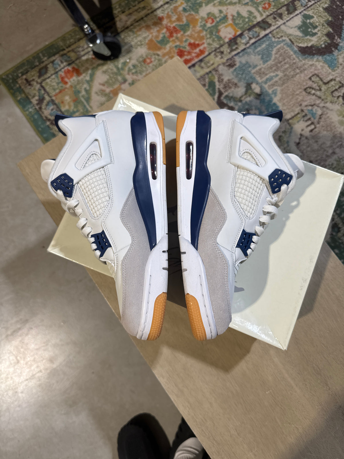 Jordan 4 SB Navy Used Sz 10