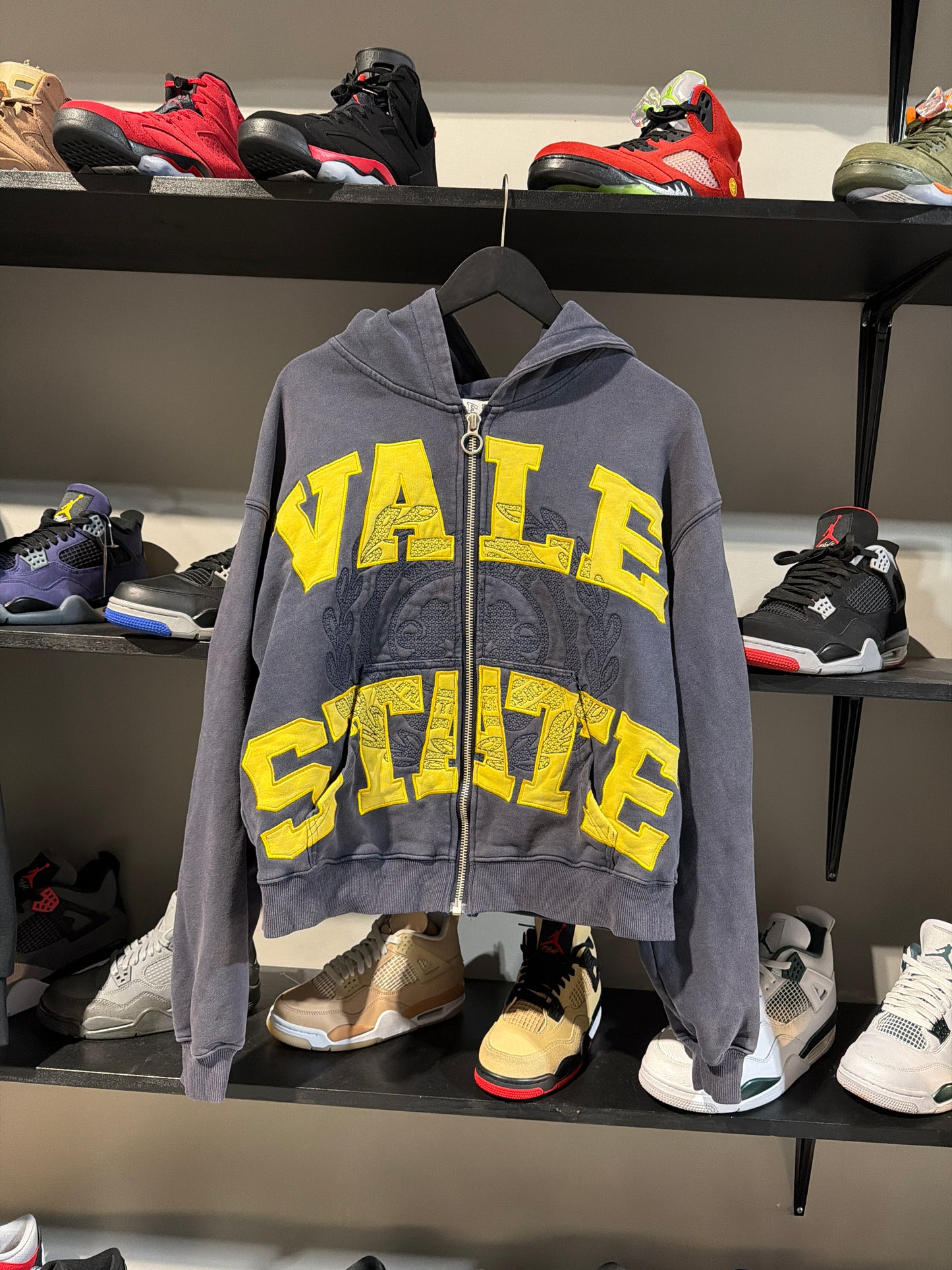 Vale State Light Purple/Yellow Zipup Sz S