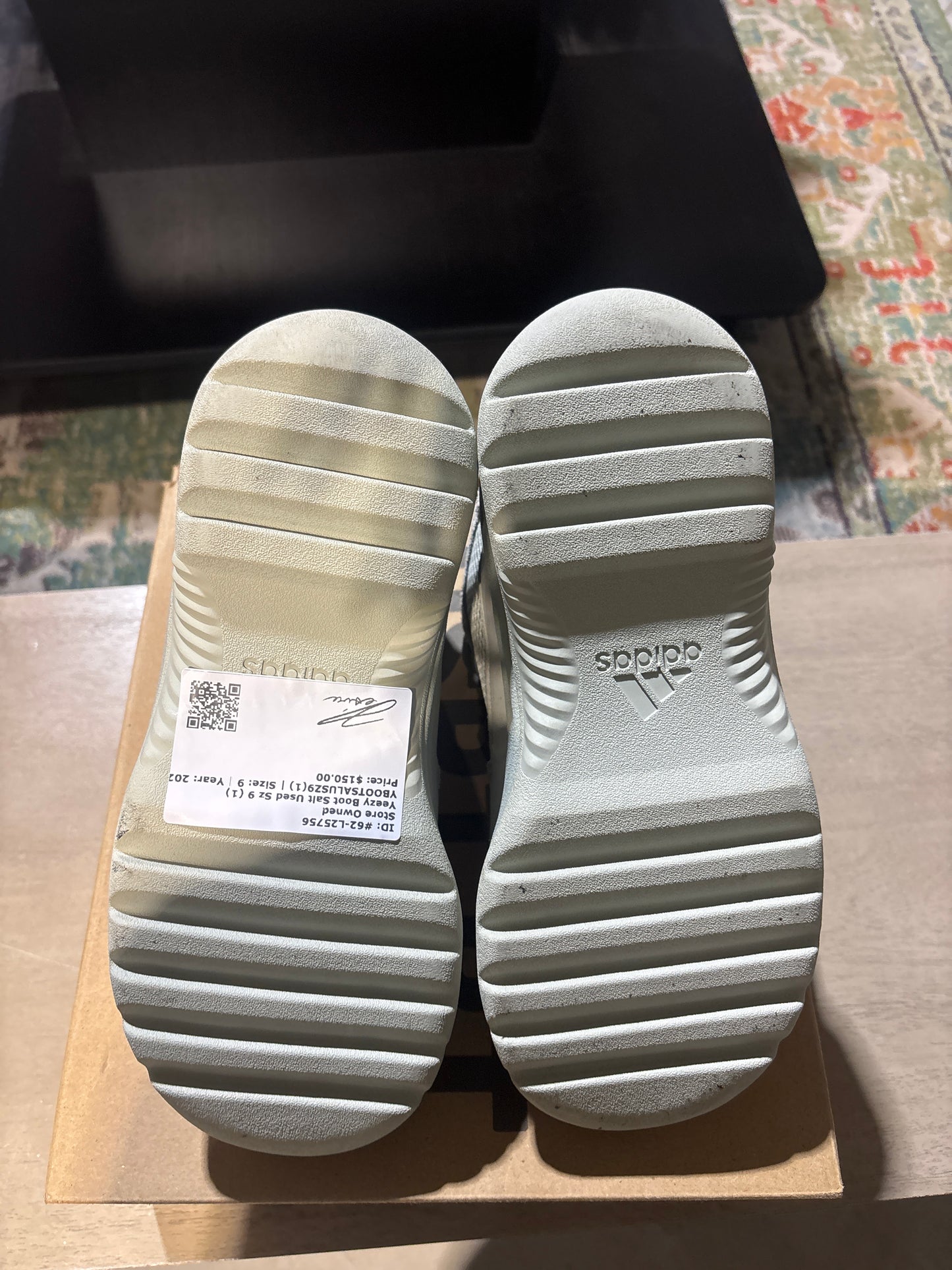 Yeezy Boot Salt Used Sz 9 (1)