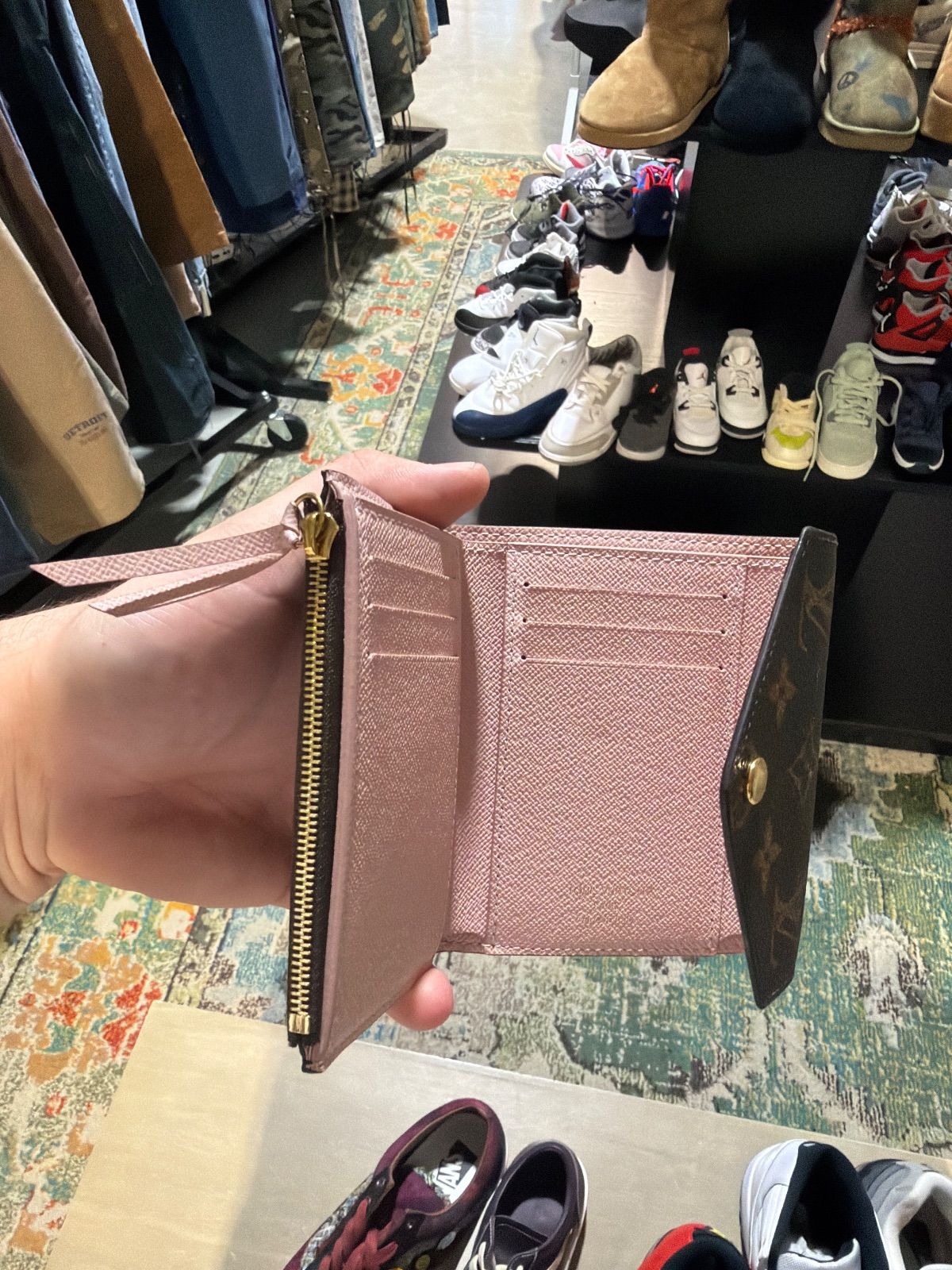 Louis Vuitton Brown Victorine Wallet