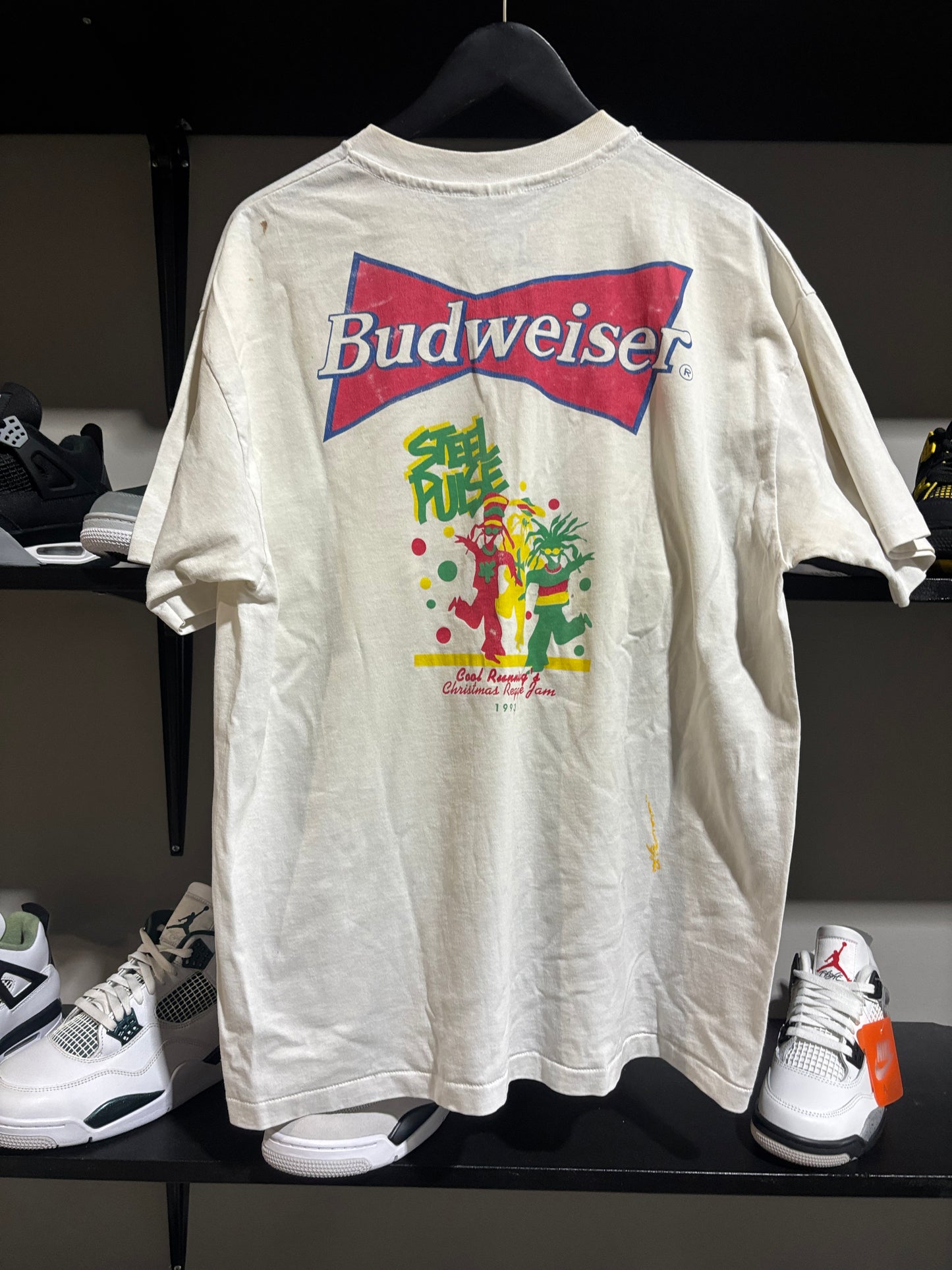 Vintage Budweiser Steel Pulse Tee