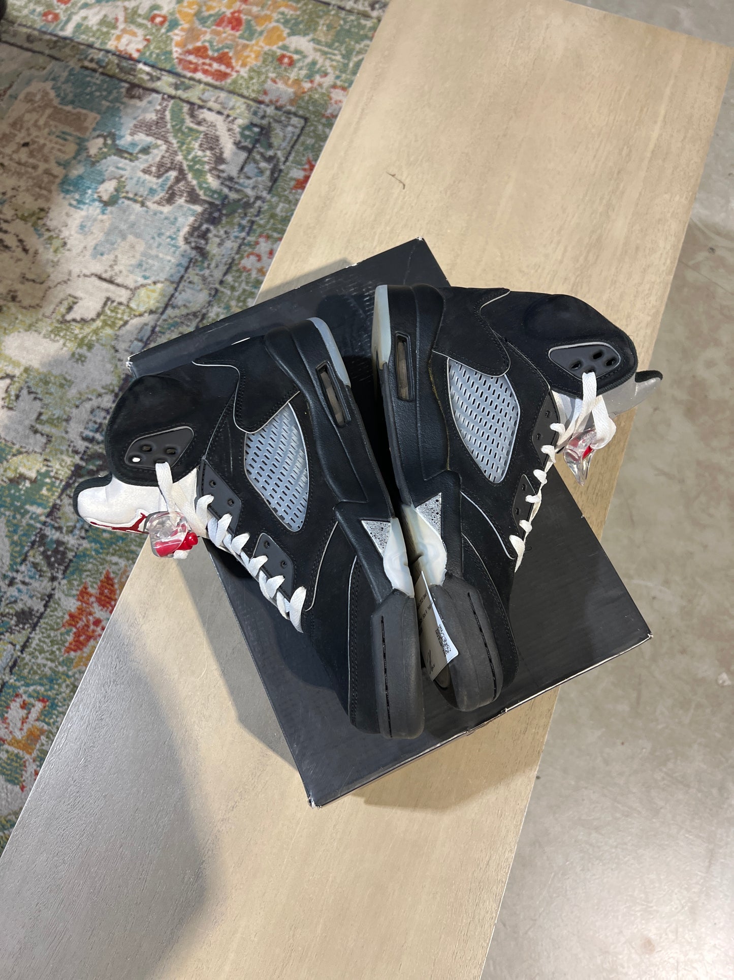 Jordan 5 Black Metallic 2025 Used Sz 9