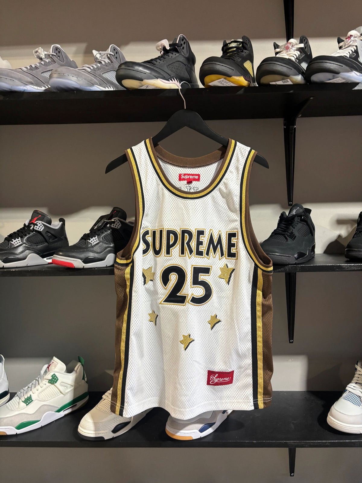 Supreme Highest Basketball Jersey White - Pre-Owned
