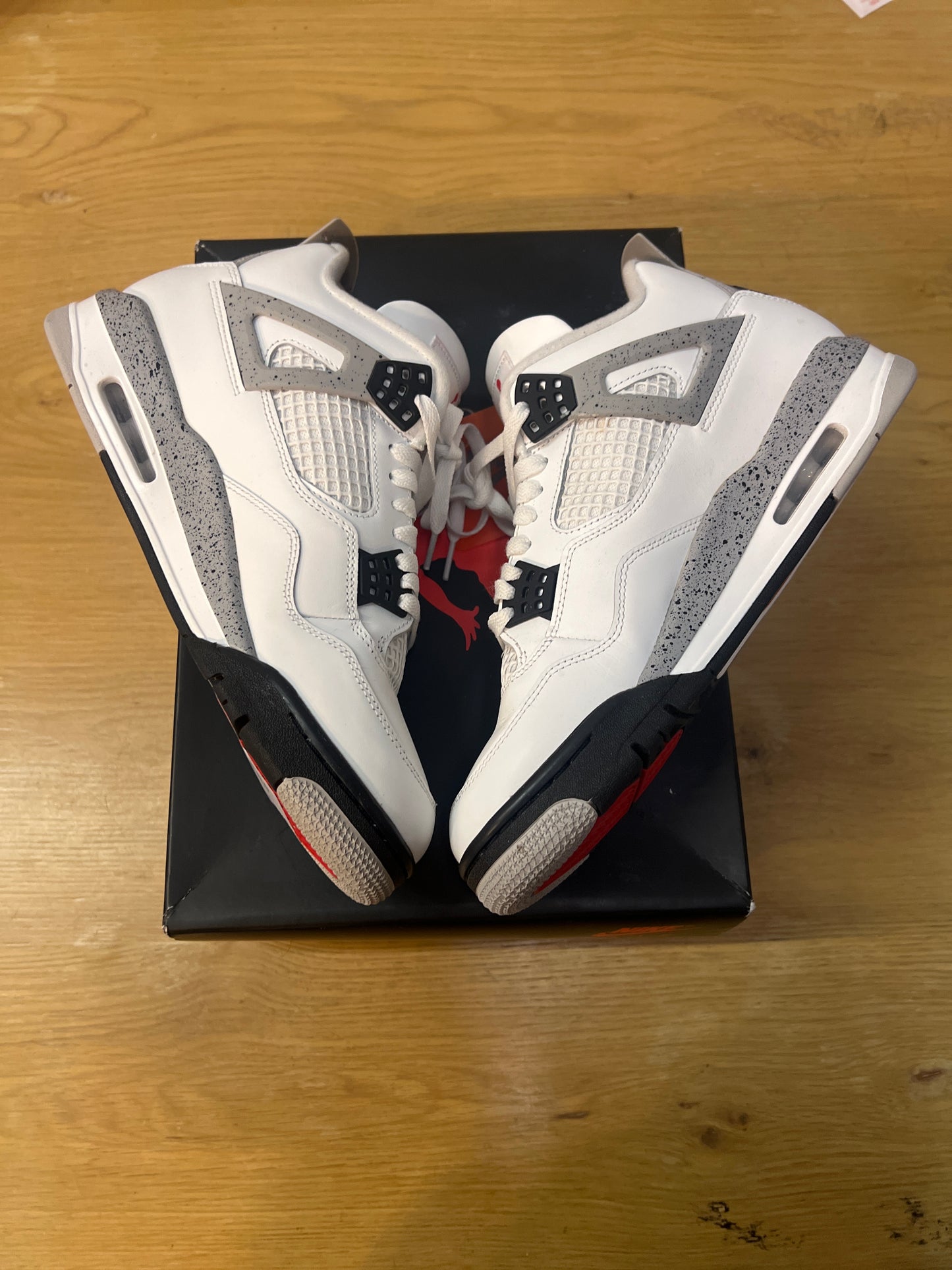 Jordan 4 White Cement Used Sz 10
