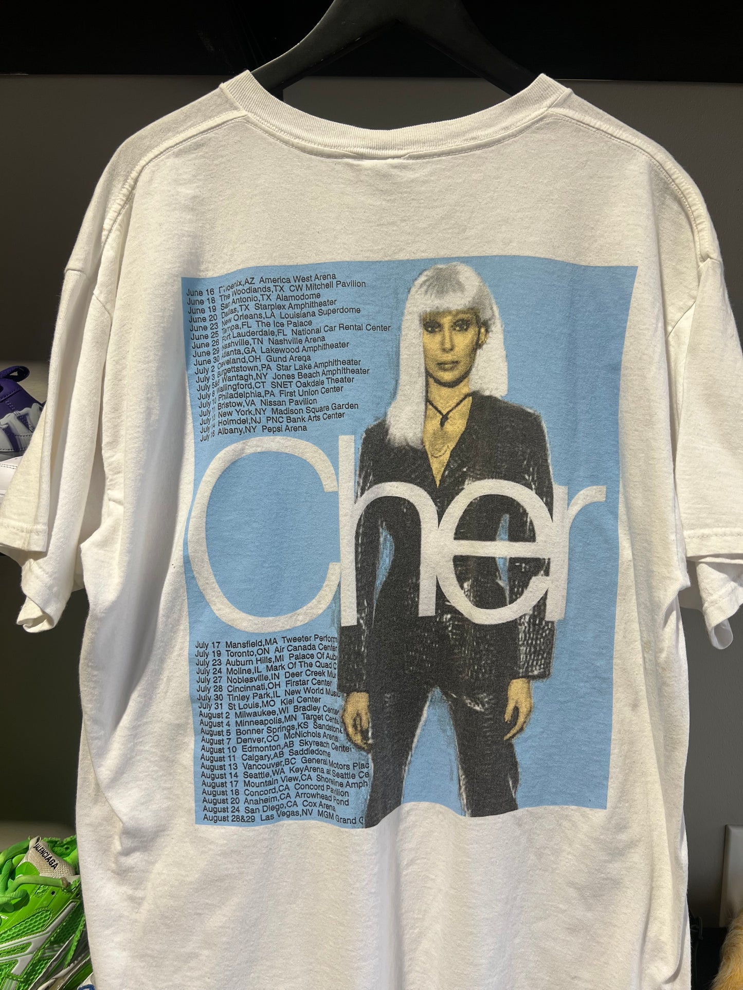vintage cher tour tee 99