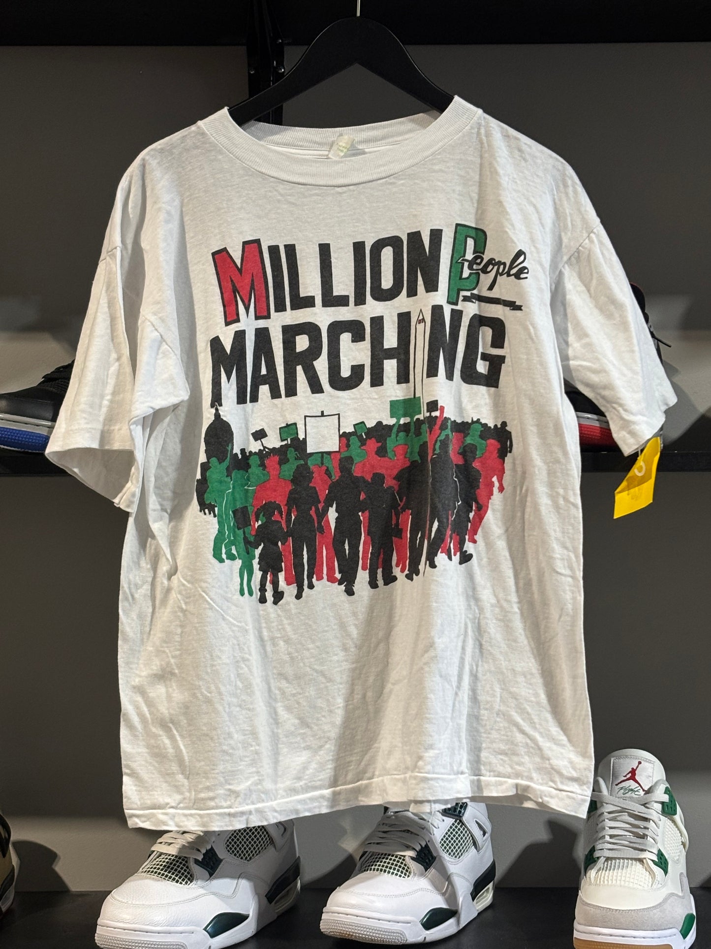 Vintage Million People March Tee