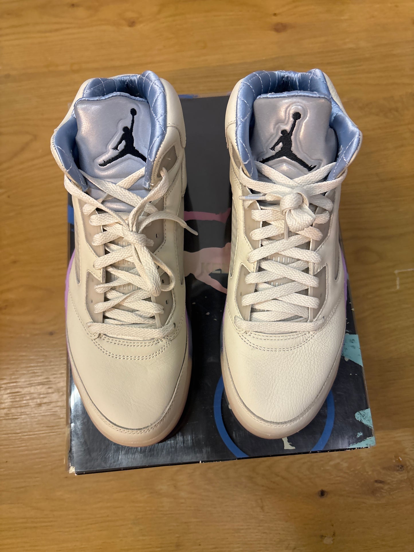 KHALED X  JORDAN 5 WE THE BEST - SAIL Used Sz 9